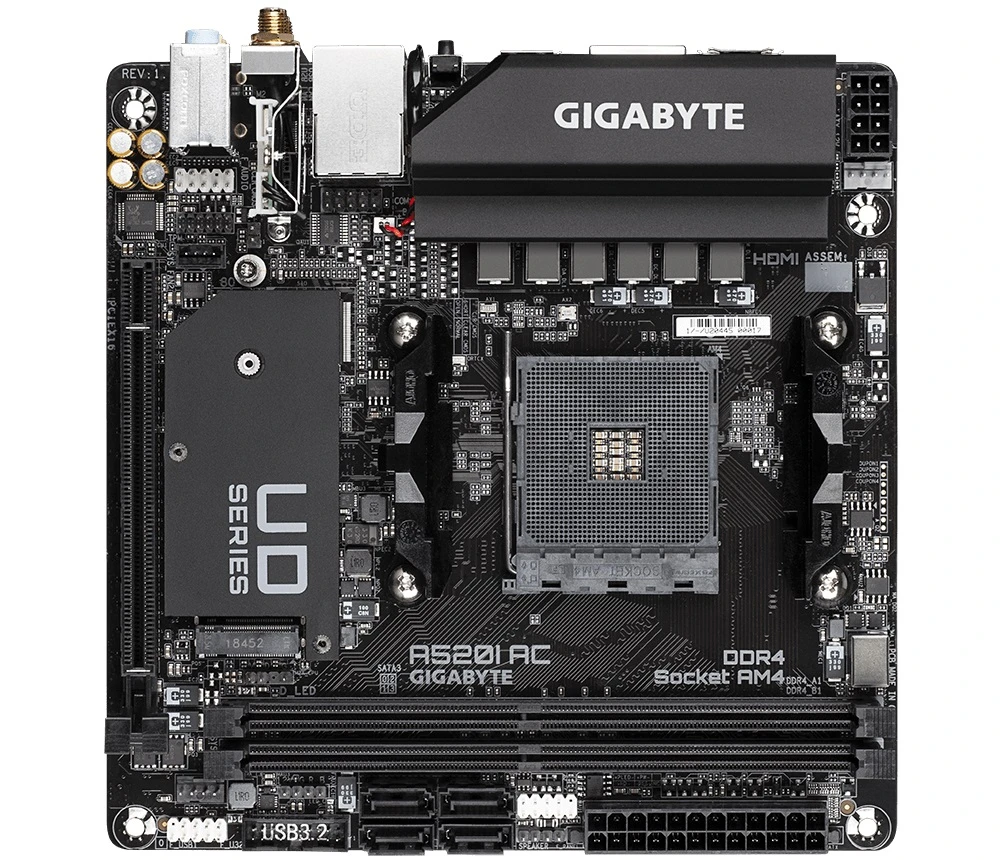 Gigabyte A520I AC Материнські плати image 4