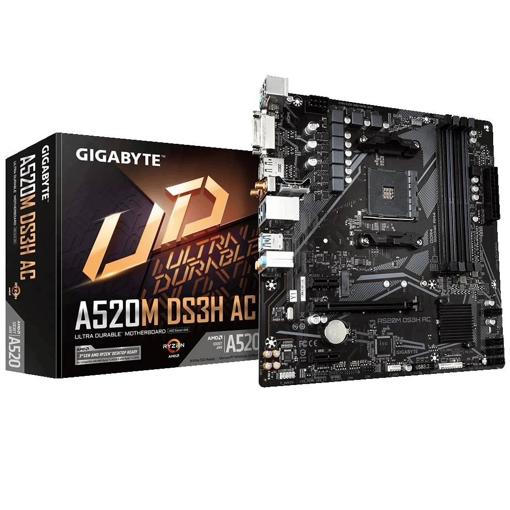 Gigabyte A520M DS3H AC Материнські плати image 1