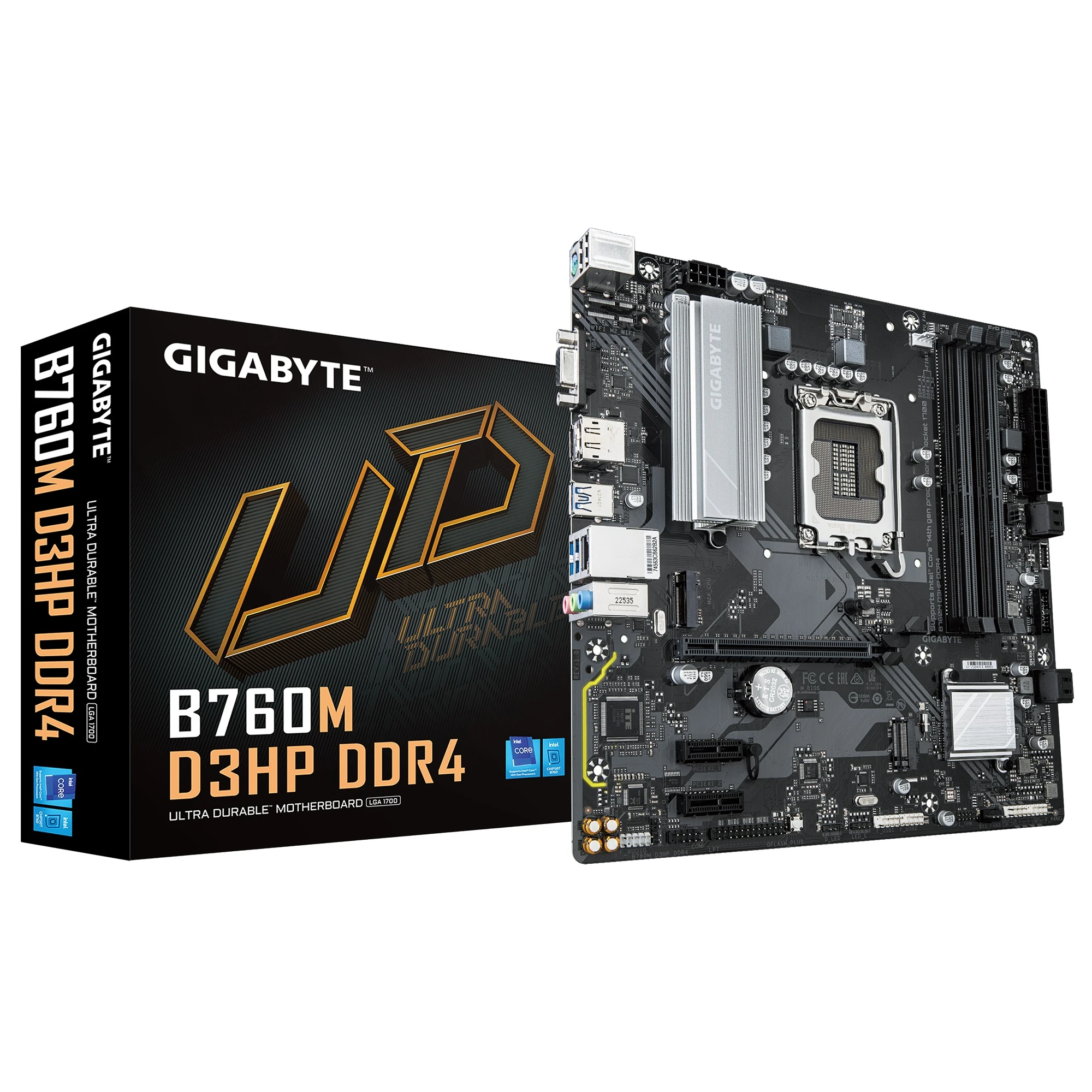 Gigabyte B760M D3HP DDR4 Материнські плати image 1