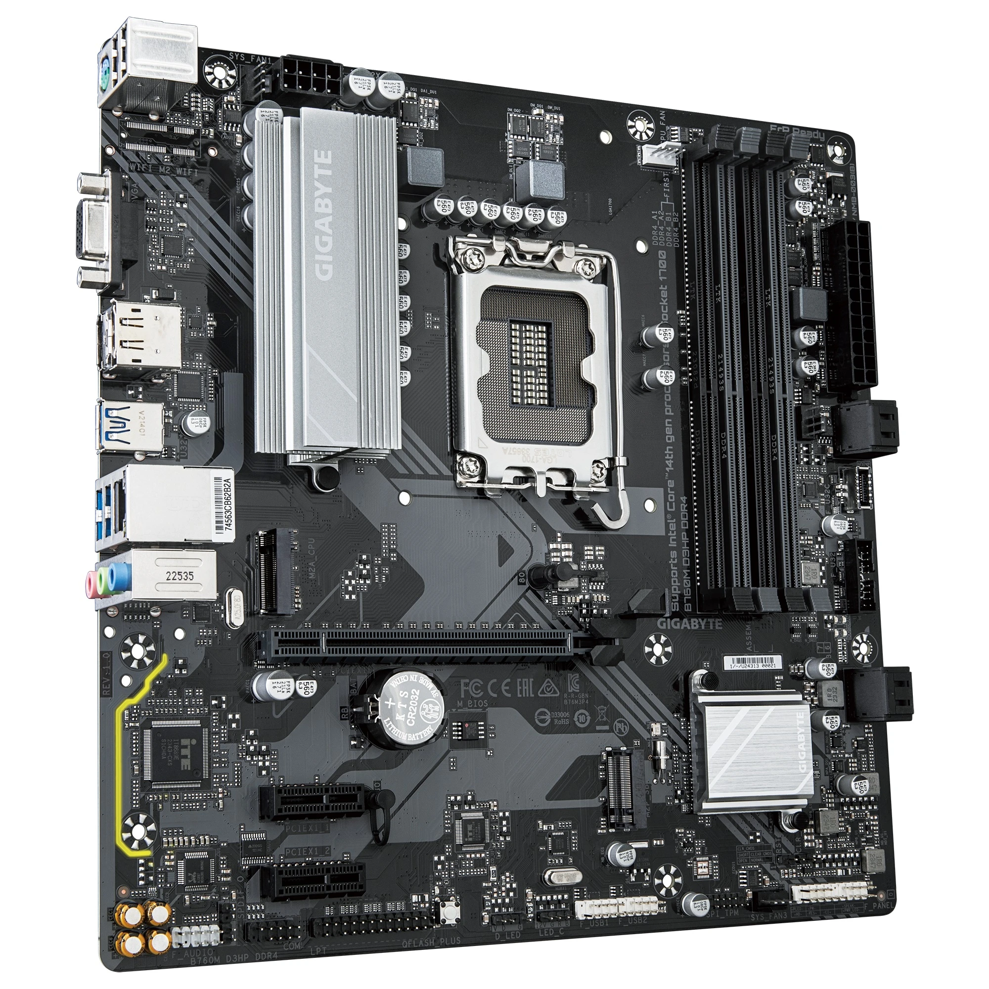 Gigabyte B760M D3HP DDR4 Материнські плати image 4