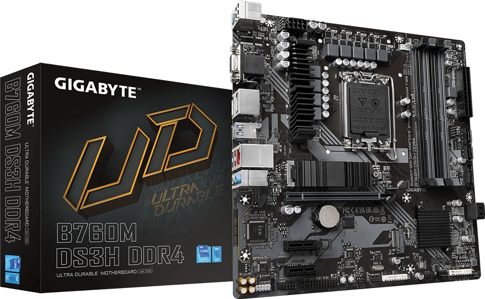 GIGABYTE B760M DS3H DDR4 Материнські плати image 4