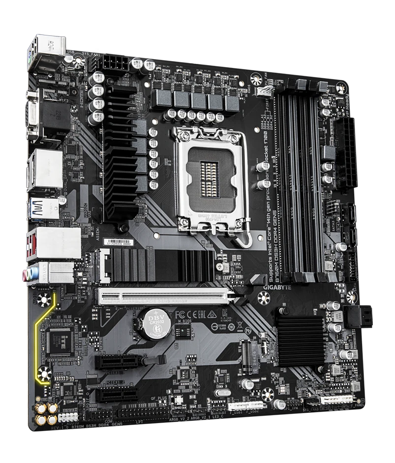 GIGABYTE B760M DS3H DDR4 Материнські плати image 3