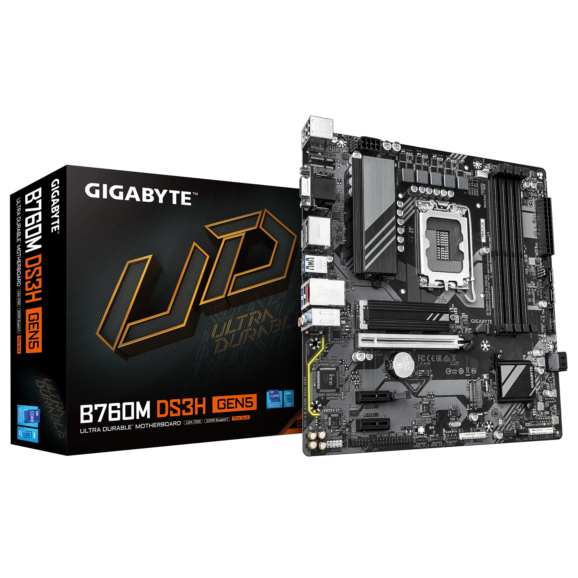 GIGABYTE B760M DS3H GEN5 Материнські плати image 1