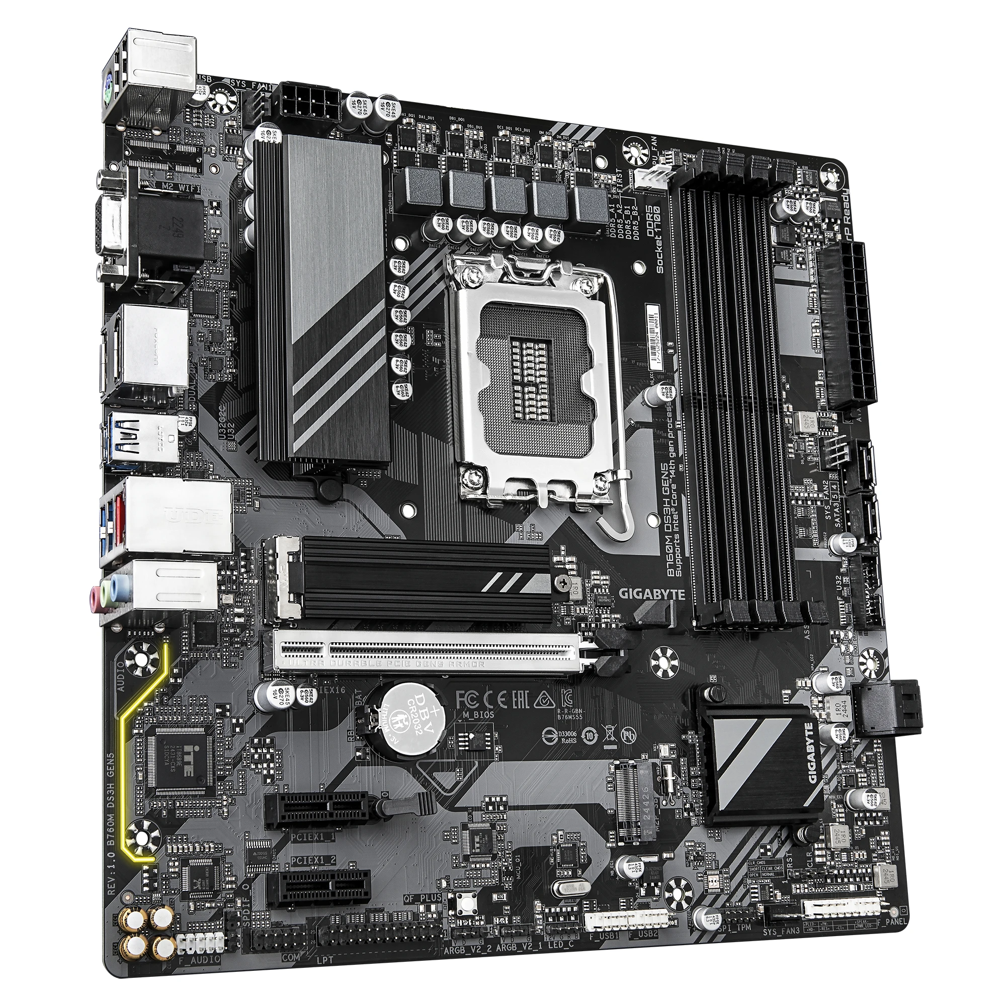 GIGABYTE B760M DS3H GEN5 Материнські плати image 3