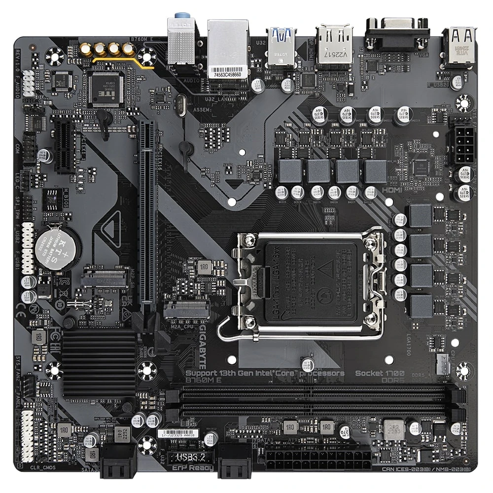 Gigabyte B760M E Материнські плати image 2