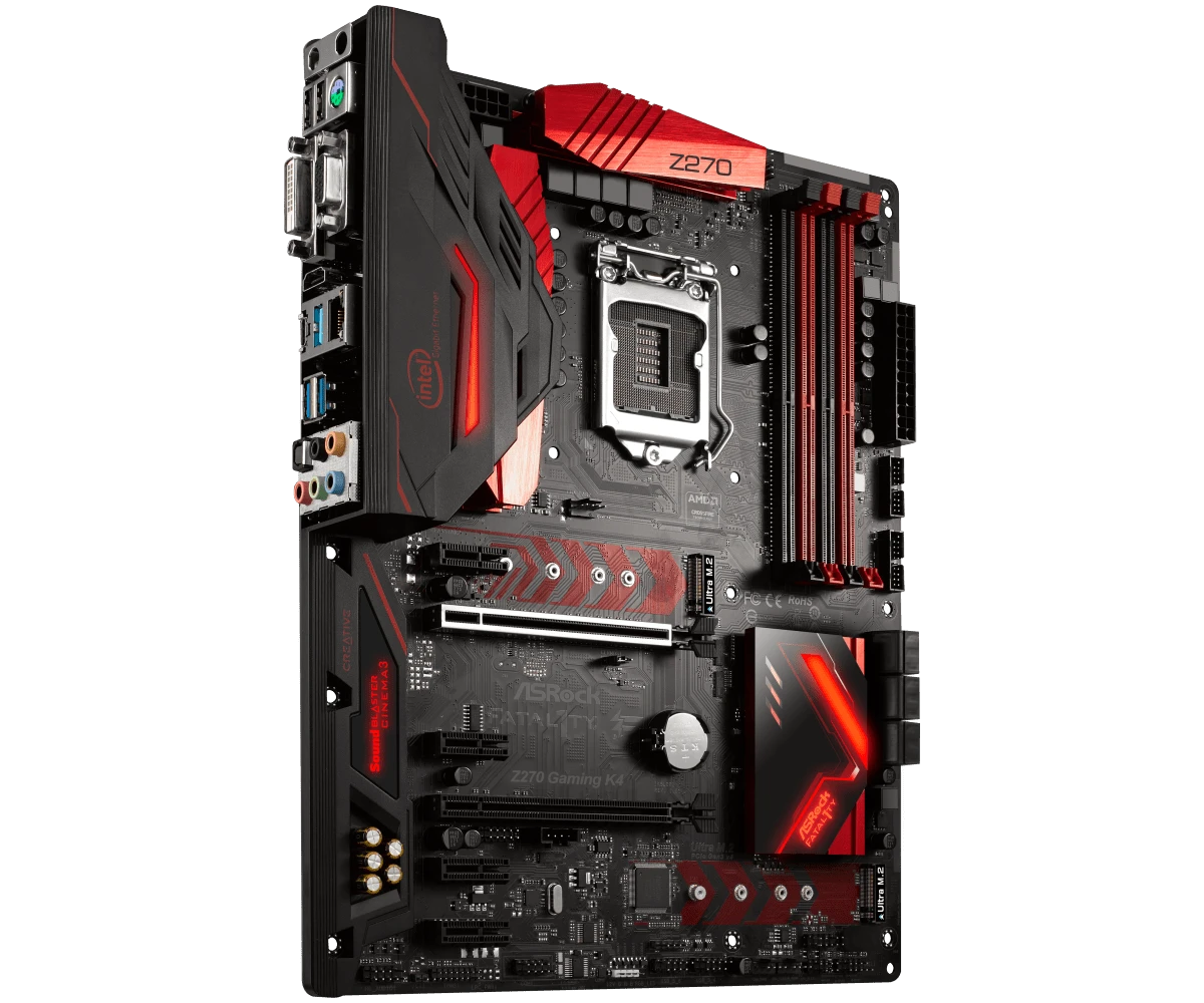 ASRock Fatal1ty Z270 Gaming K4 Материнські плати image 3