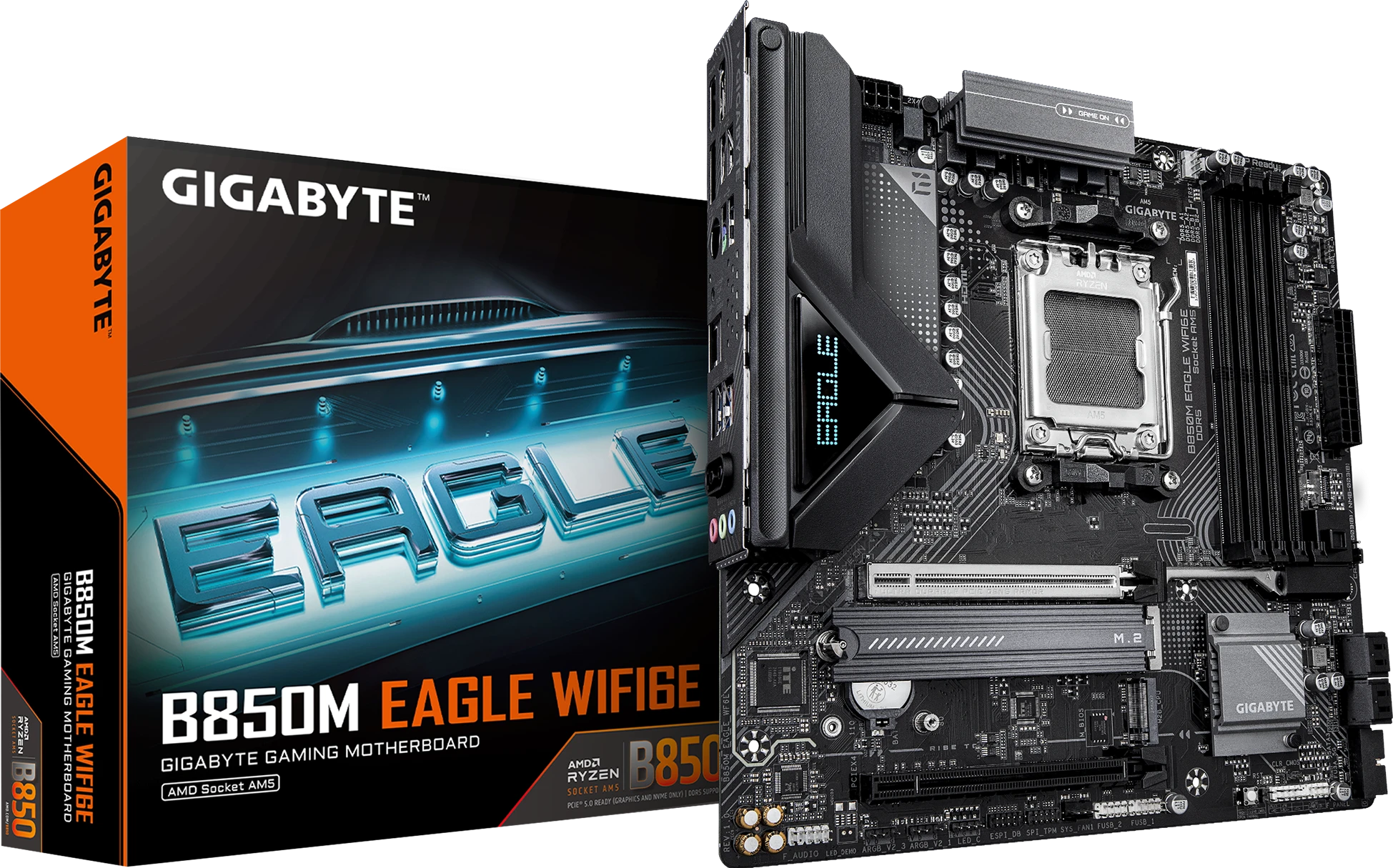 GIGABYTE B850M EAGLE WIFI6E Материнські плати image 1