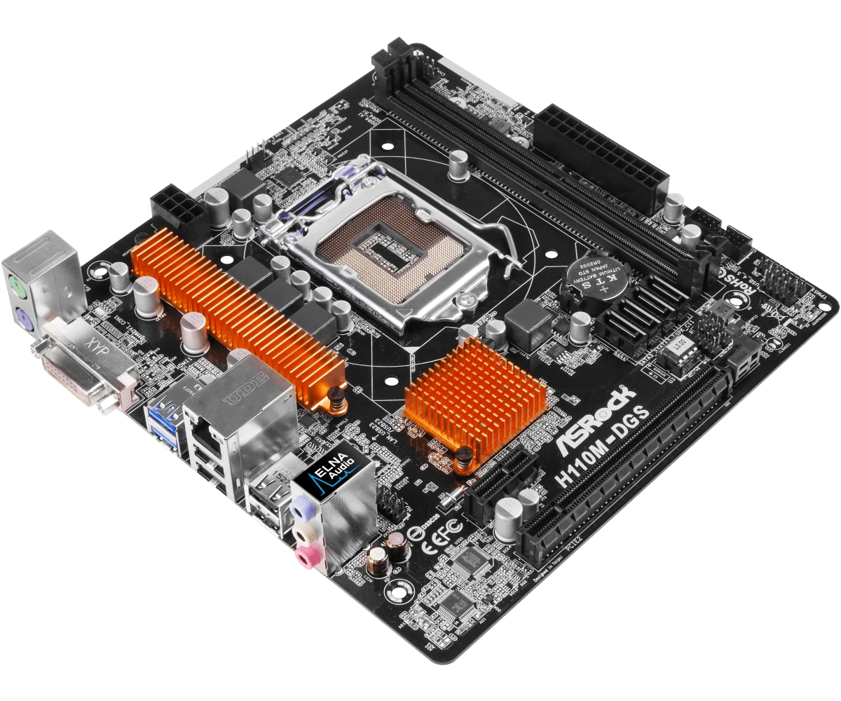 ASRock H110M-DGS Материнські плати image 5
