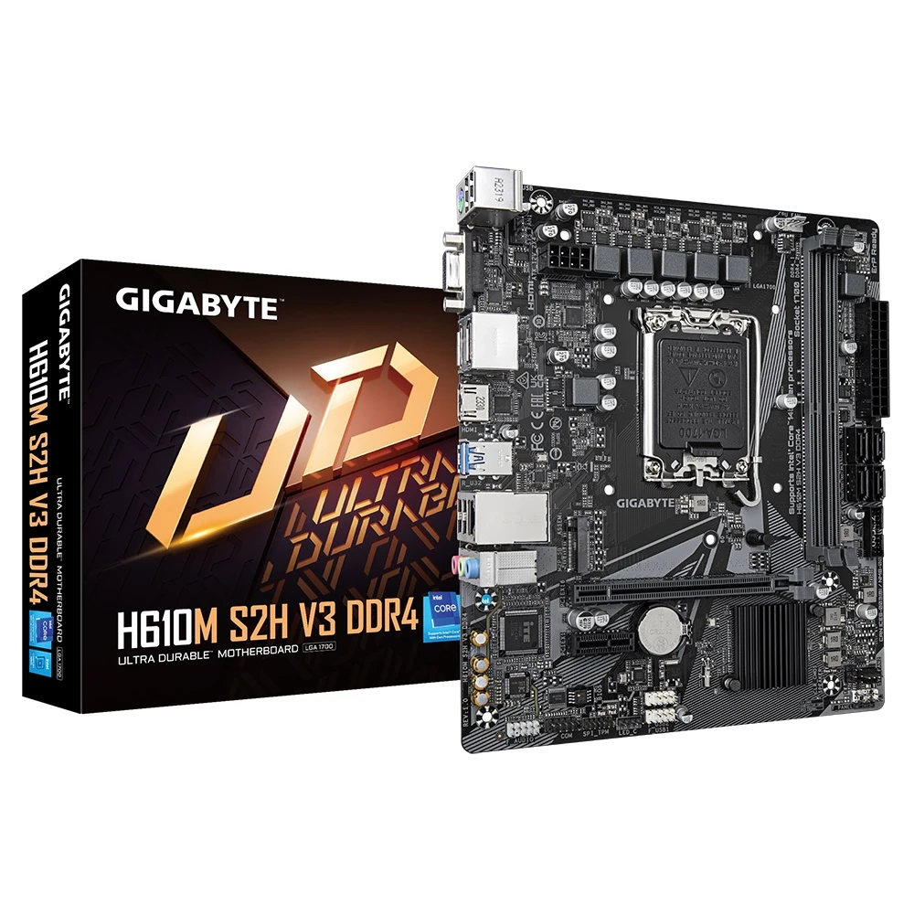 Gigabyte H610M S2H V3 DDR4 Материнські плати image 1