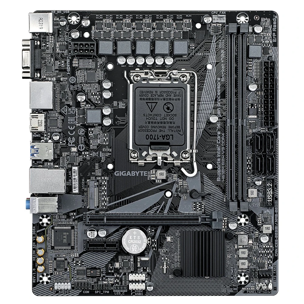 Gigabyte H610M S2H V3 DDR4 Материнські плати image 4
