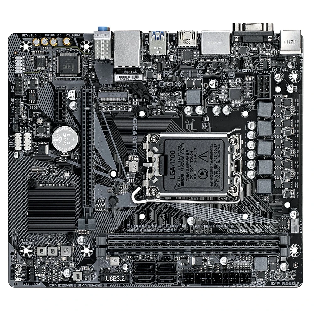 Gigabyte H610M S2H V3 DDR4 Материнські плати image 2