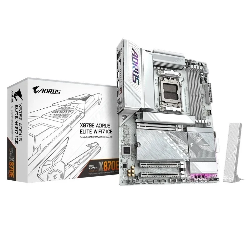 GIGABYTE X870E AORUS ELITE WIFI7 ICE Материнські плати image 1