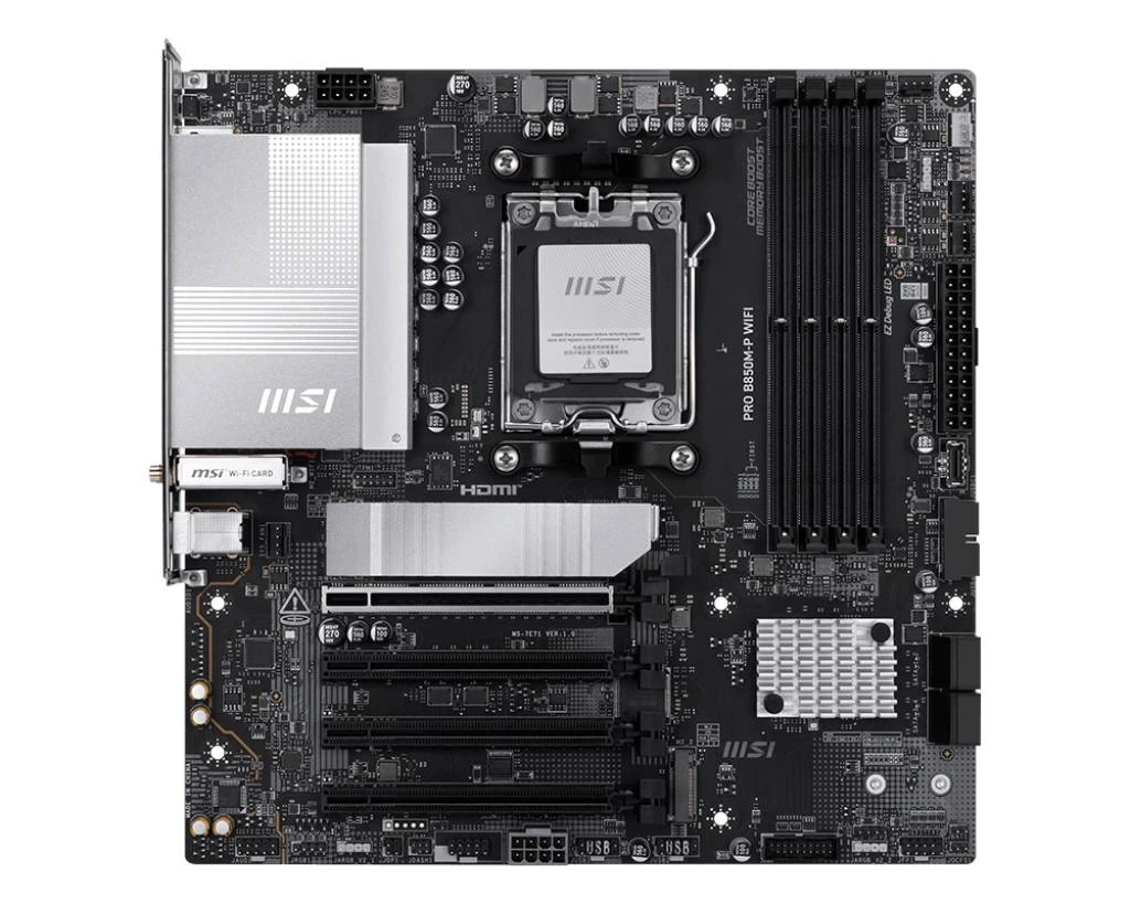 MSI PRO B850M-P WIFI Материнські плати image 1