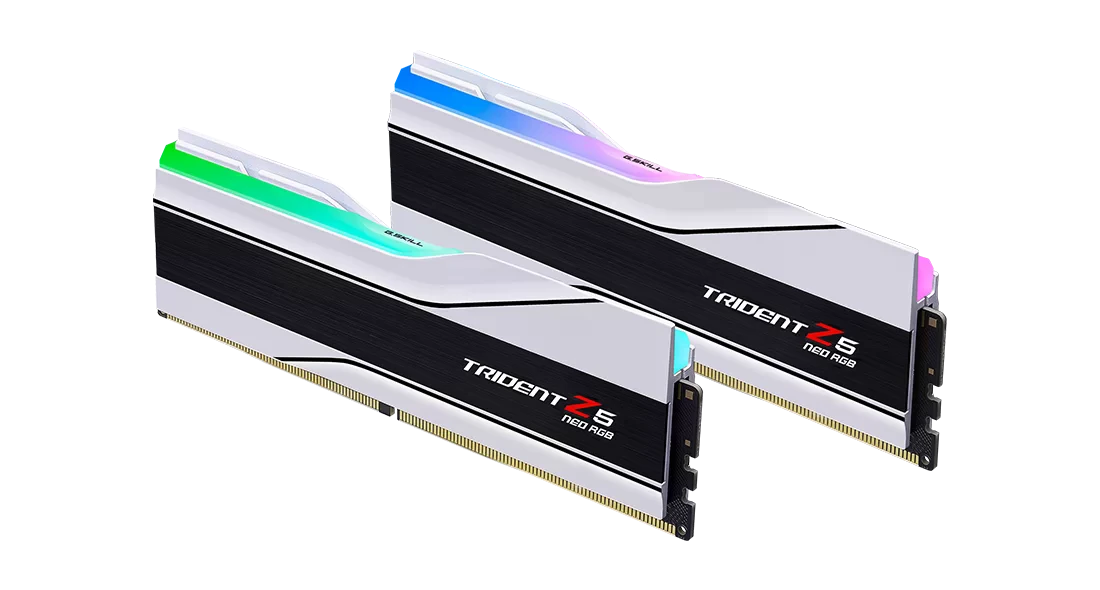 DDR5 64GB (2x32) 6000MHz G.Skill Trident Z5 Neo RGB White AMD EXPO (F5-6000J2636H32GX2-TZ5NRW) Оперативна пам'ять image 3