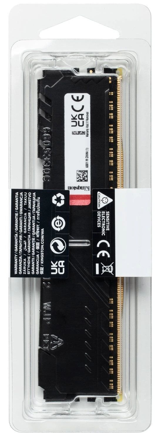 DDR4 16GB 3200MHz Kingston Fury Beast (KF432C16BB1/16WP) Оперативна пам'ять image 2