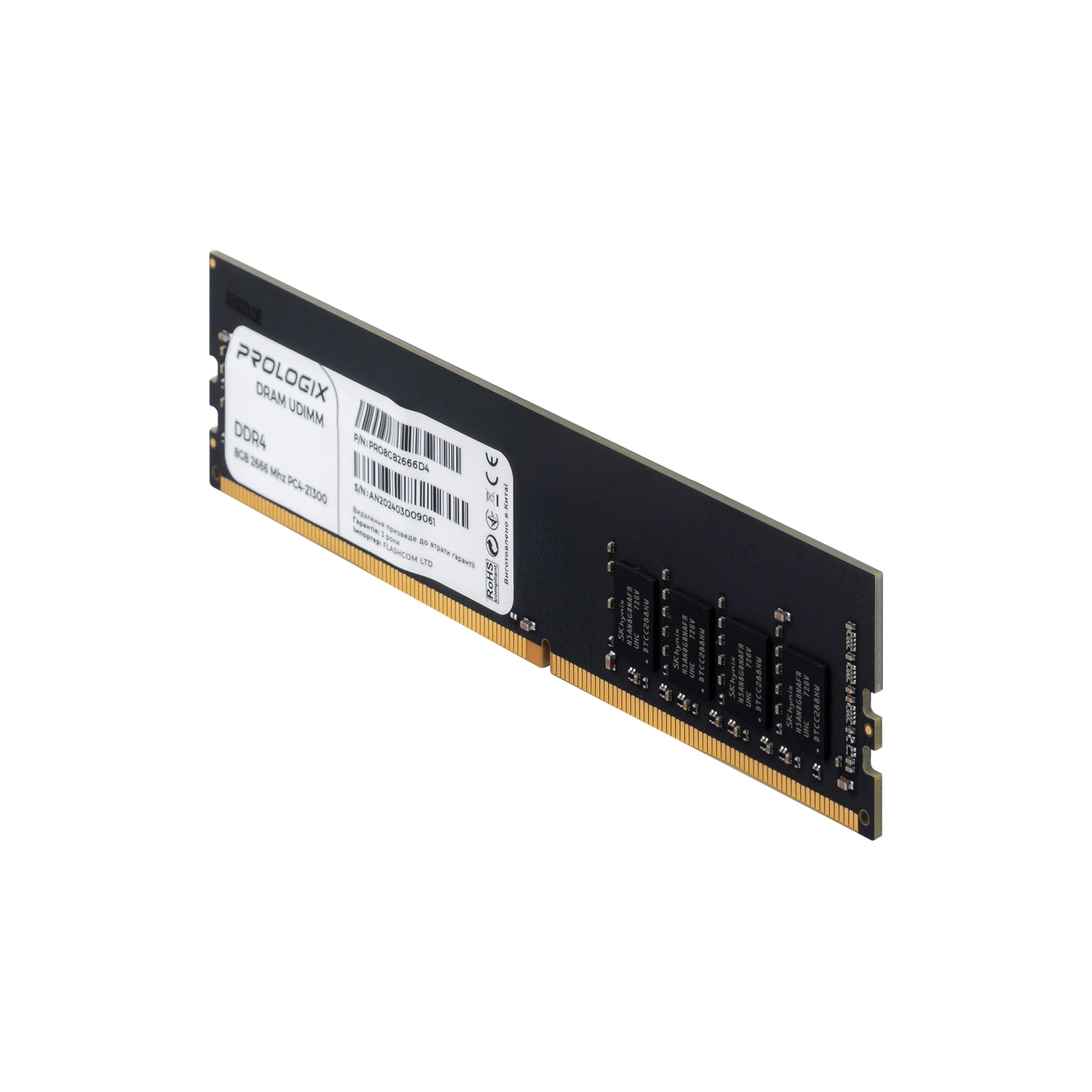 DDR4 8GB 2666MHz Prologix (PRO8GB2666D4) Оперативна пам'ять image 2