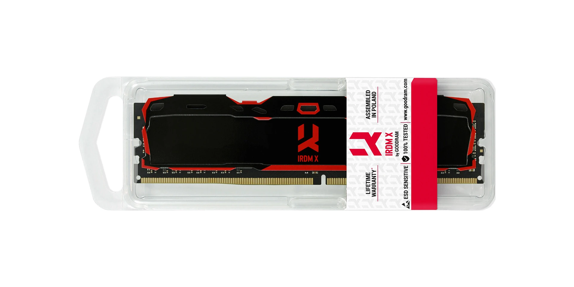DDR4 8GB 3200MHz Goodram Iridium X Black (IR-X3200D464L16SA/8G) Оперативна пам'ять image 1