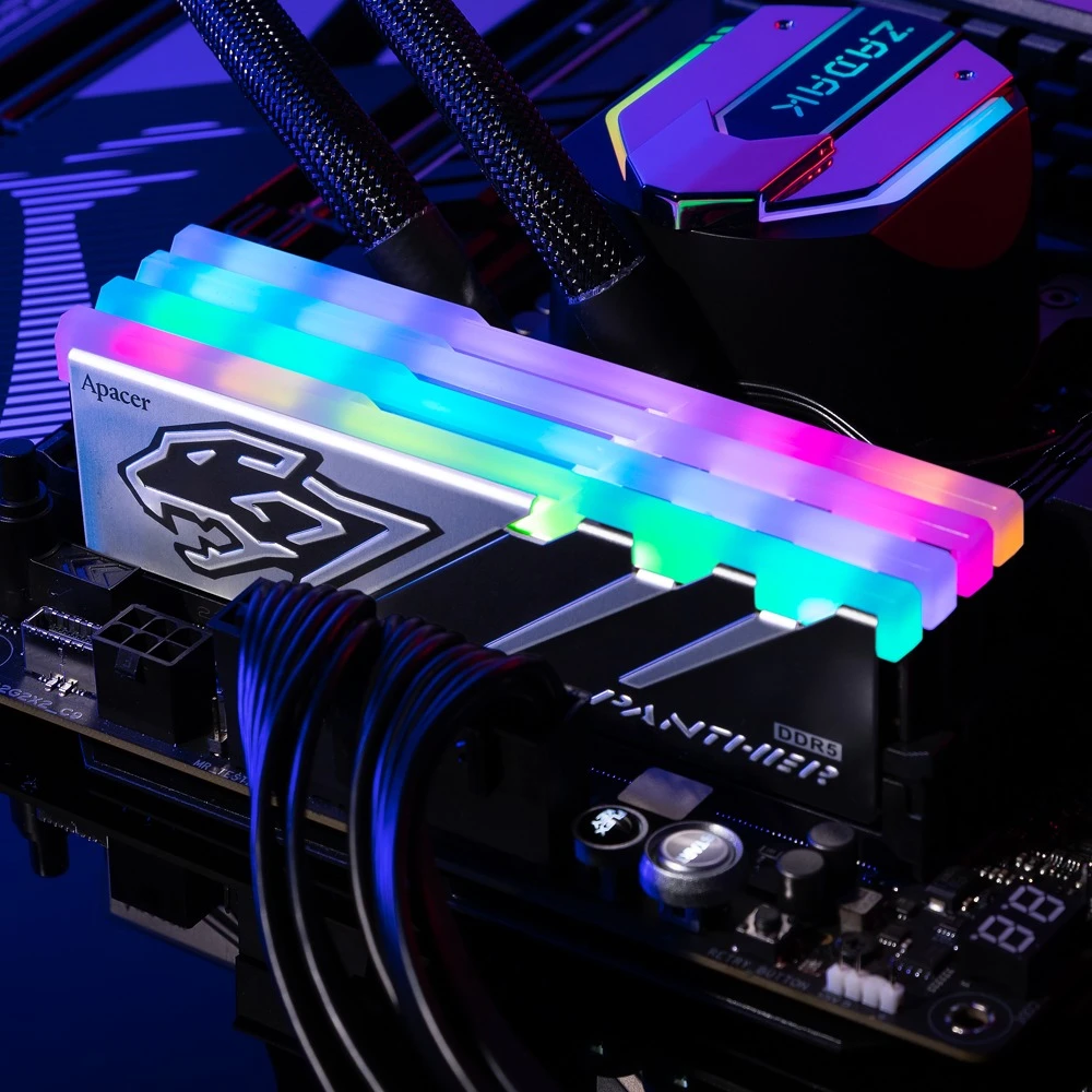 DDR5 32GB (2x16) 5600MHz Apacer Panther RGB (AH5U32G56C5229BAA-2) Оперативна пам'ять image 3