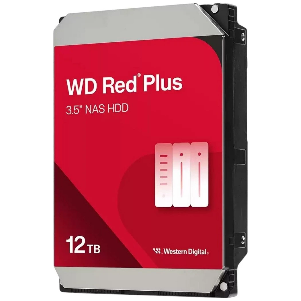 HDD 3.5 12TB WD Red Plus (WD120EFGX) Накопичувачі image 1