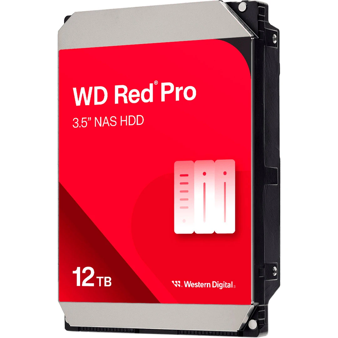 HDD 3.5 12TB WD Red Pro NAS (WD122KFBX) Накопичувачі image 1