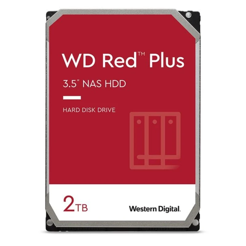 HDD 3.5 2TB WD Red Plus (WD20EFPX) Накопичувачі image 1