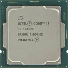 Процесор Intel Core i3 10100F Tray (CM8070104291318) S1200 Процесори image 1