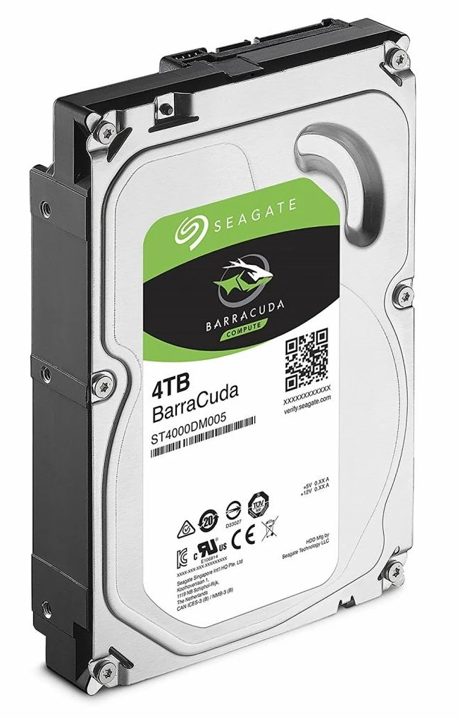 HDD 3.5 4TB Seagate BarraCuda (ST4000DM004) Накопичувачі image 1