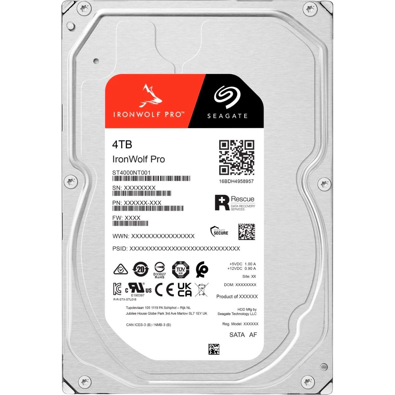 HDD 3.5 4TB Seagate IronWolf Pro (ST4000NT001) Накопичувачі image 3