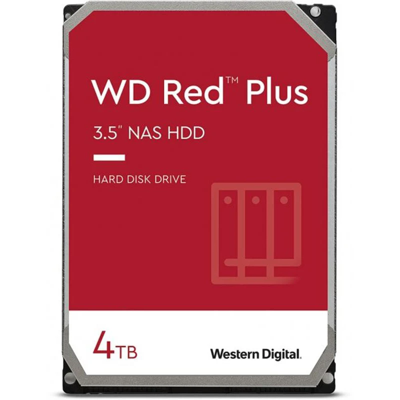 HDD 3.5 4TB WD Red Plus (WD40EFPX) Накопичувачі image 1