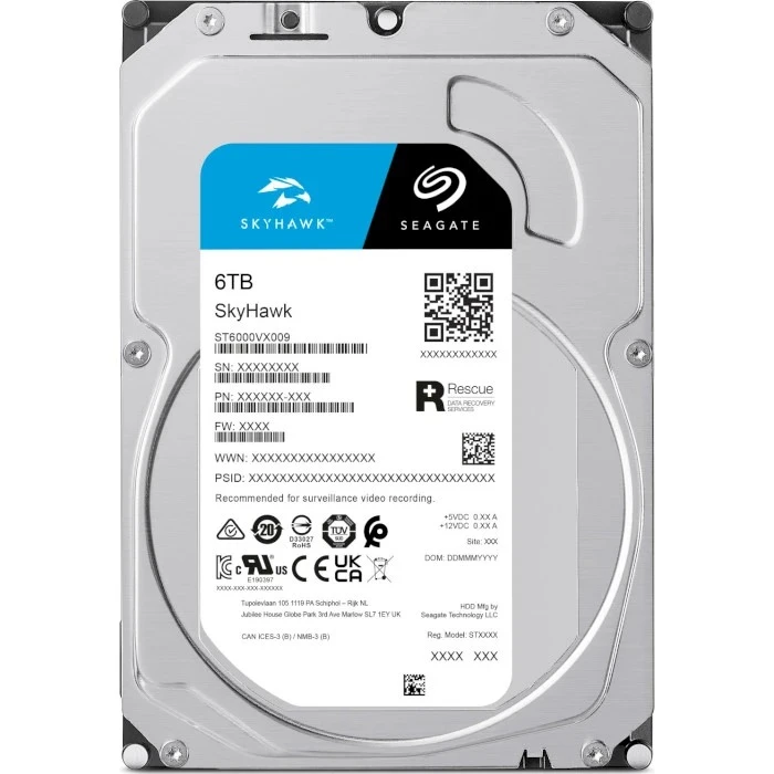 HDD 3.5 6TB Seagate SkyHawk (ST6000VX009) Накопичувачі image 4