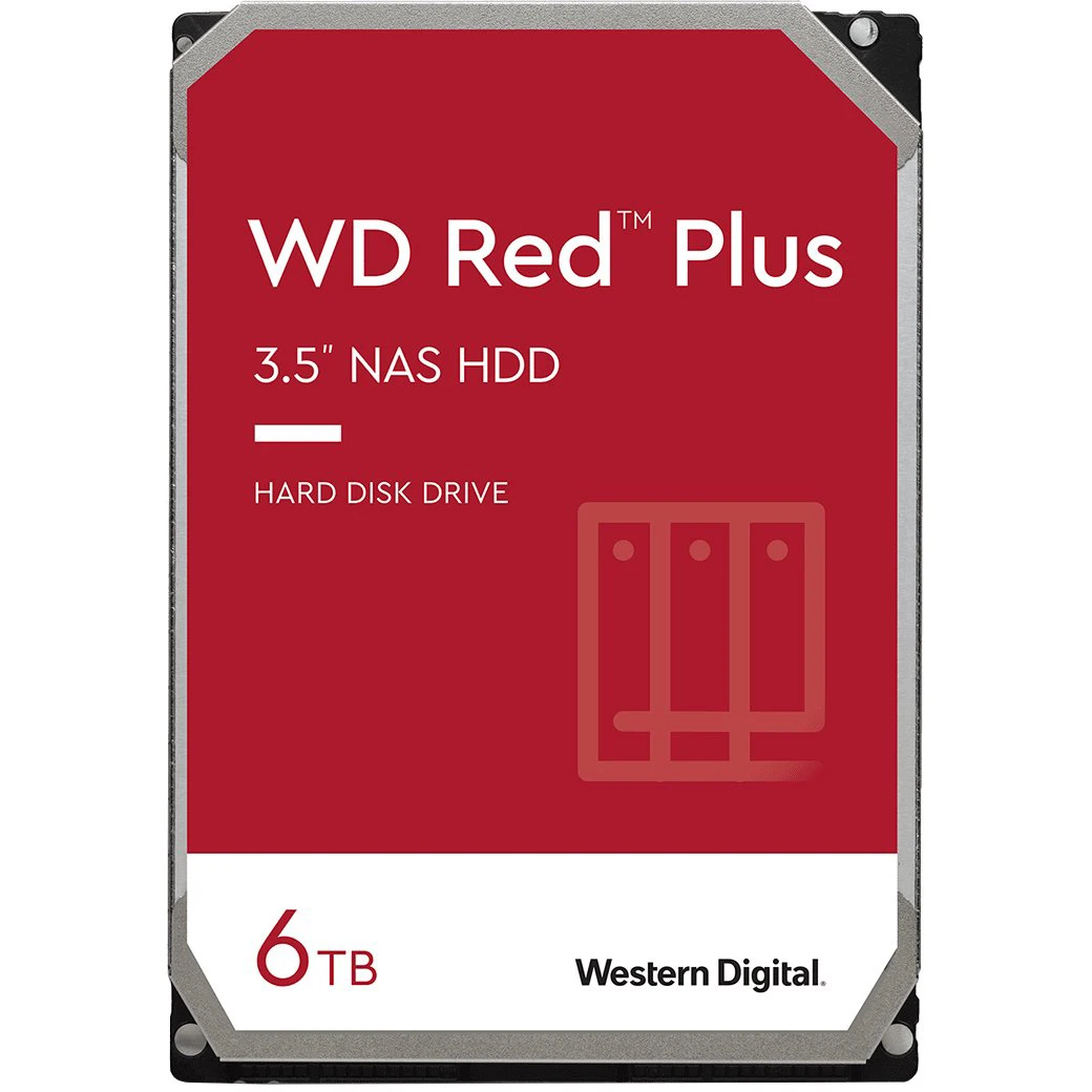 HDD 3.5 6TB WD Red Plus (WD60EFPX) Накопичувачі image 2