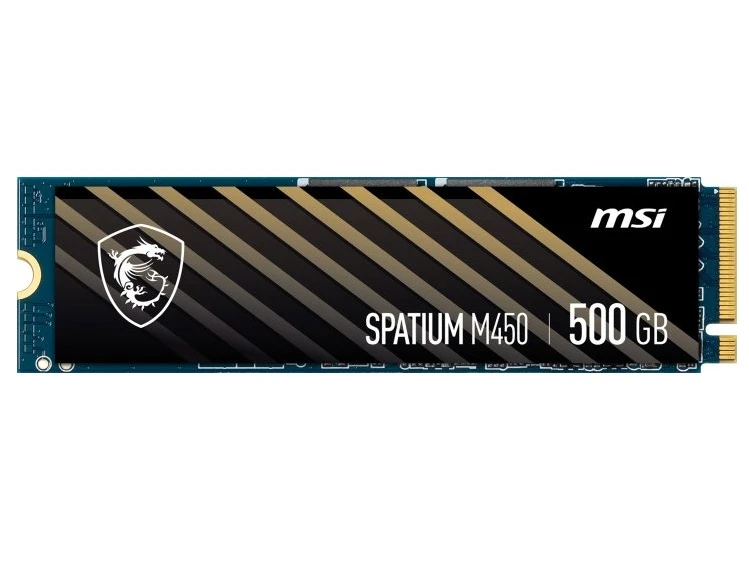 M.2 NVMe 500GB MSI Spatium M450 V1 (S78-440K380-P83) Накопичувачі image 1