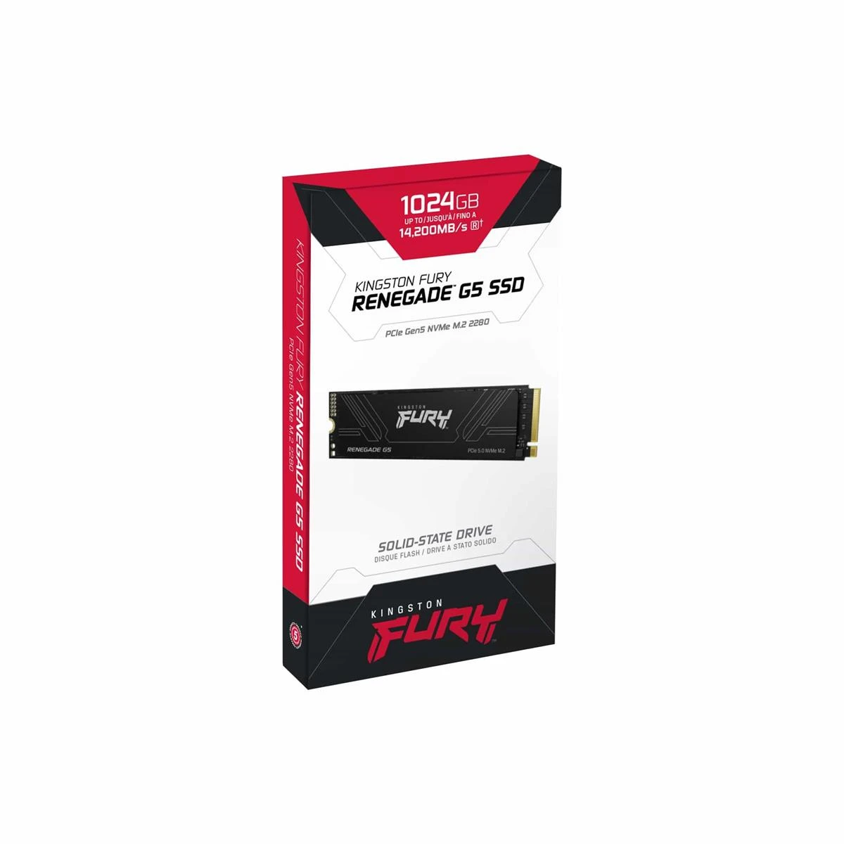 M.2 NVMe 1TB Kingston Fury Renegade G5 (SFYR2S/1T0) Накопичувачі image 2