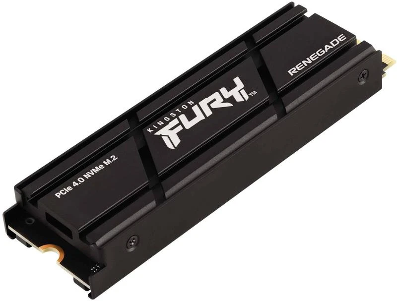 M.2 NVMe 4TB Kingston Fury Renegade with Heatsink (SFYRDK/4000G) Накопичувачі image 1
