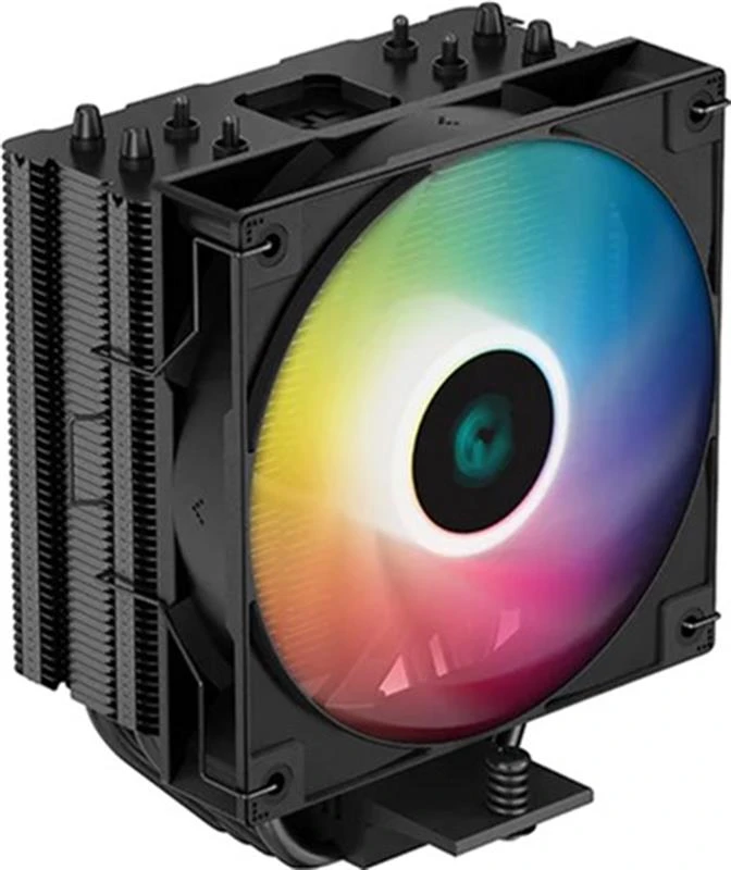 Повітряне охолодження DeepCool AG400 BK ARGB (R-AG400-BKANMC-G-2) Охолодження image 1