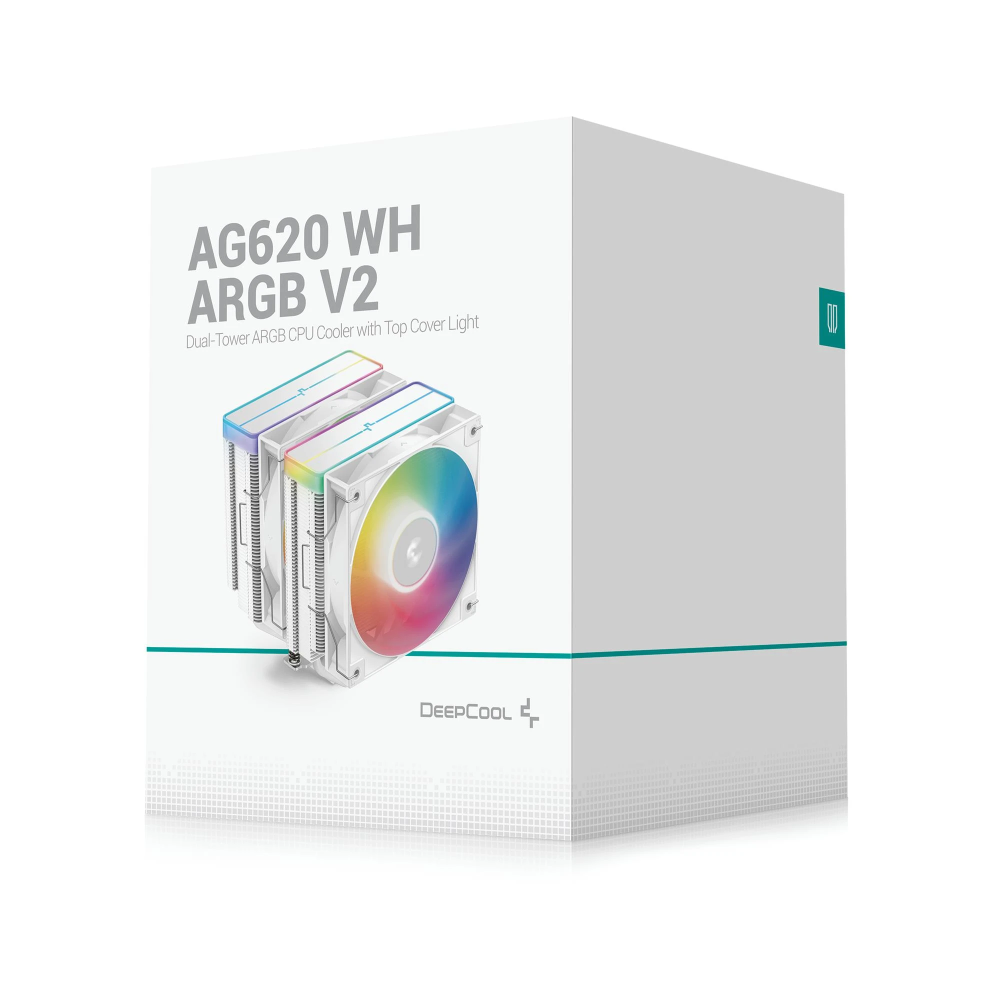 Повітряне охолодження DeepCool AG620 WH ARGB V2 (R-AG620-WHAMMN-GJD) Охолодження image 1