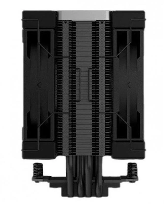 Повітряне охолодження Deepcool AK400 ZERO DARK PLUS (R-AK400-BKNNMD-G-1) Охолодження image 1