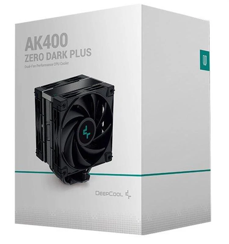 Повітряне охолодження Deepcool AK400 ZERO DARK PLUS (R-AK400-BKNNMD-G-1) Охолодження image 3