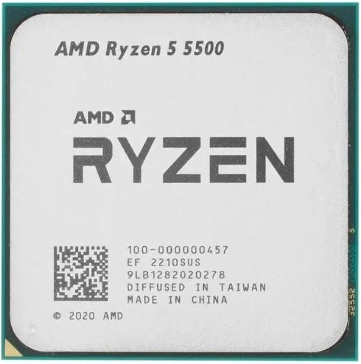 Процесор AMD Ryzen 5 5500 (100-000000457) Процесори image 1