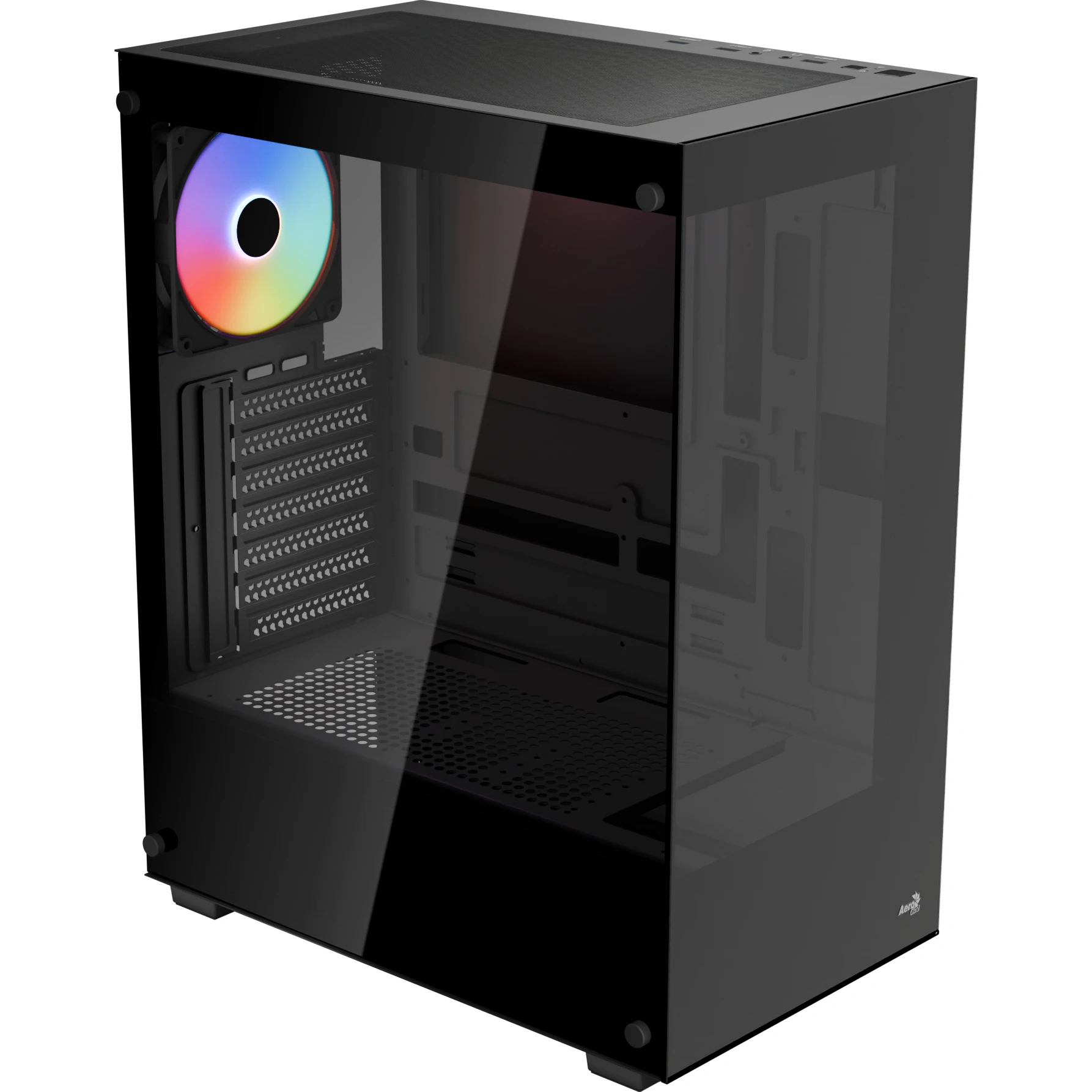 Корпус AeroCool Pivot-G-BK-v1 (ACCM-ES08013.11) Black без БЖ Корпуси image 1