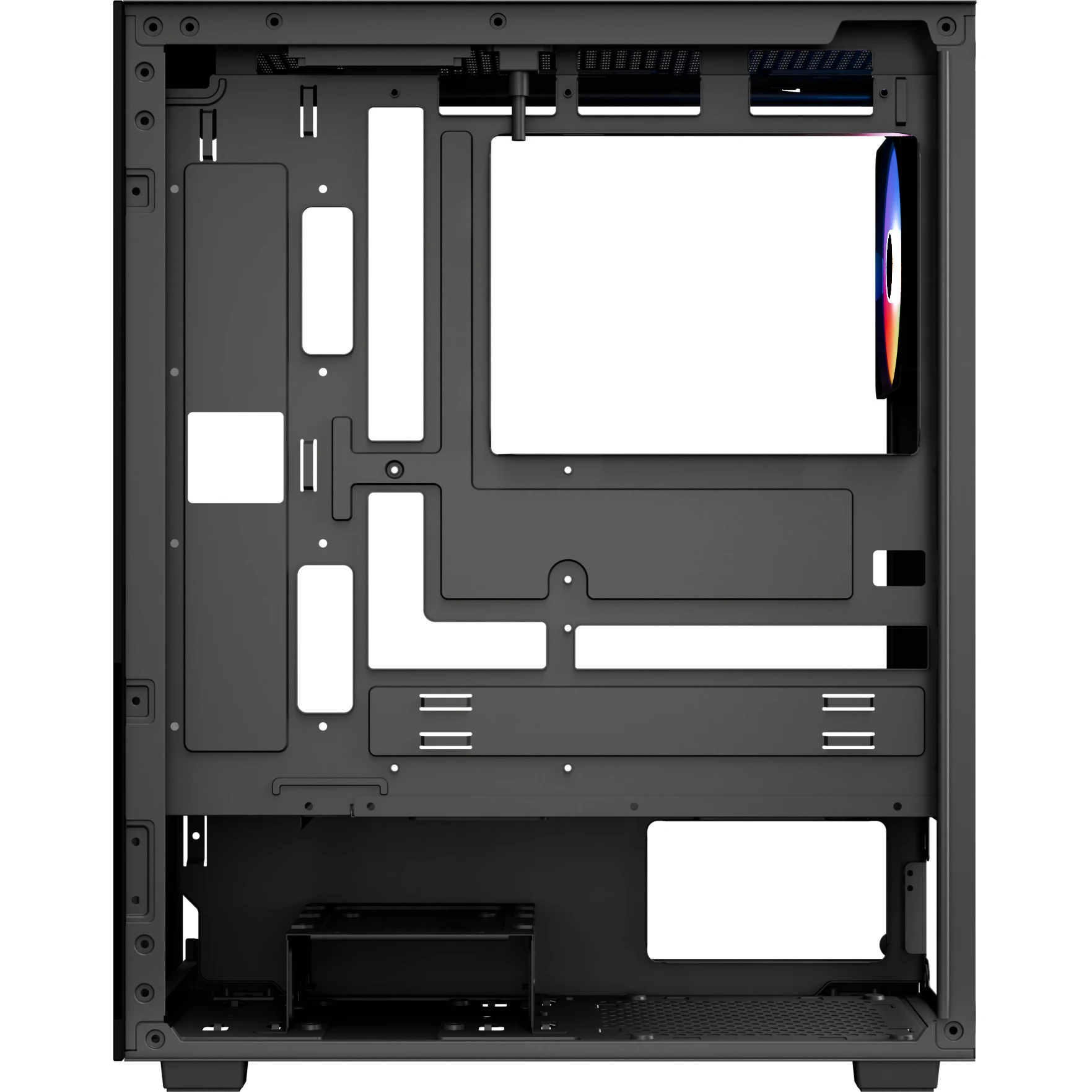 Корпус AeroCool Pivot-G-BK-v1 (ACCM-ES08013.11) Black без БЖ Корпуси image 3
