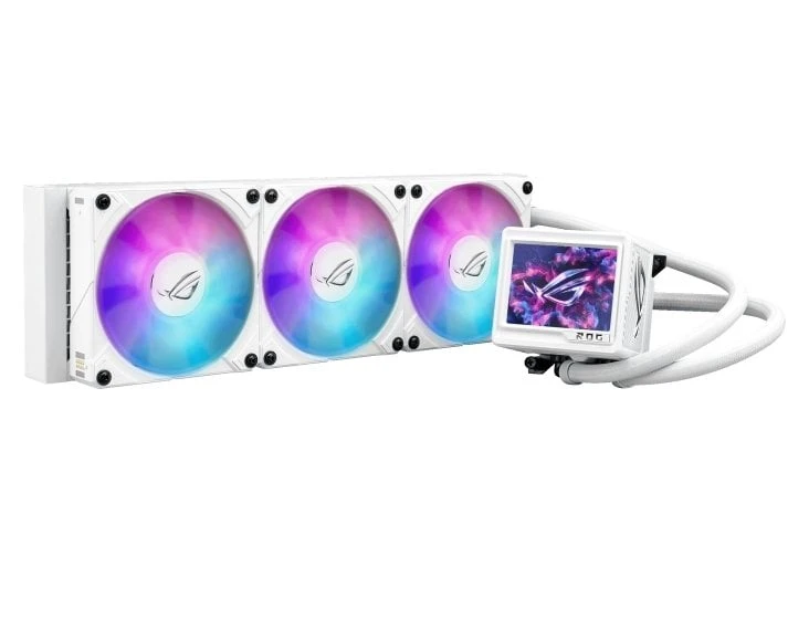 Водяне охолодження ASUS ROG-RYUJIN-III-360-ARGB-EXTREME-WHT Охолодження image 4