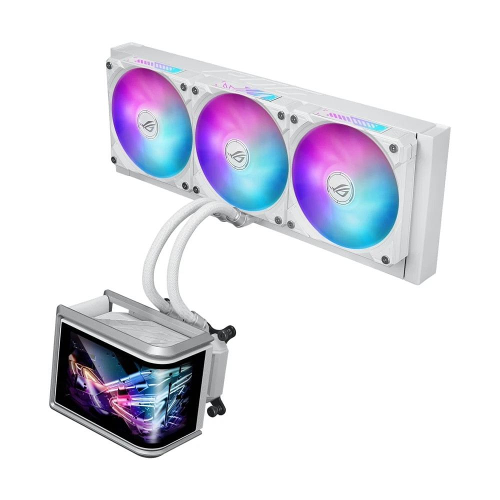 Водяне охолодження ASUS ROG-RYUO-IV-SLC-360-ARGB WHITE (90RC0152-B0EAY0) Охолодження image 1