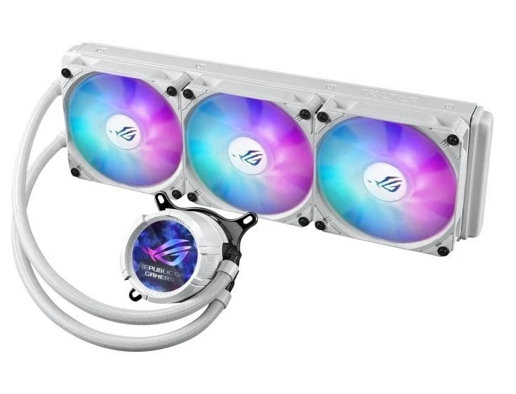 Водяне охолодження ASUS ROG-STRIX-LC-III-360 ARGB LCD WHITE (90RC00W2-M0UAY0) Охолодження image 1