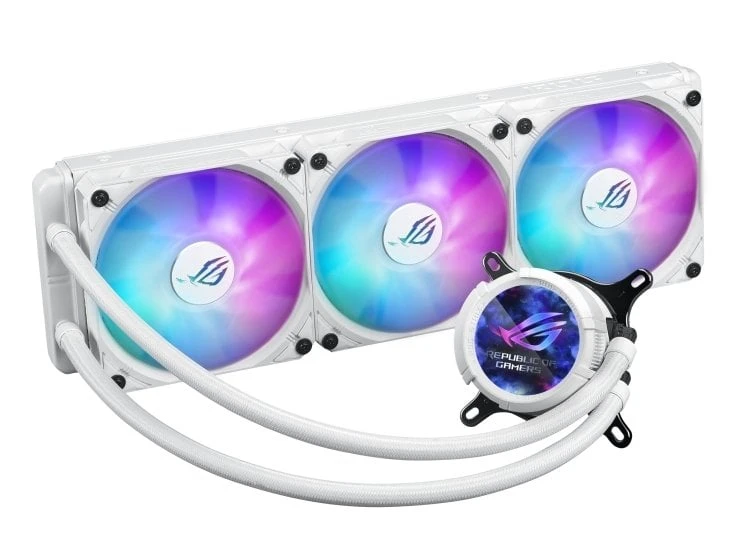 Водяне охолодження ASUS ROG-STRIX-LC-III-360 ARGB LCD WHITE (90RC00W2-M0UAY0) Охолодження image 4