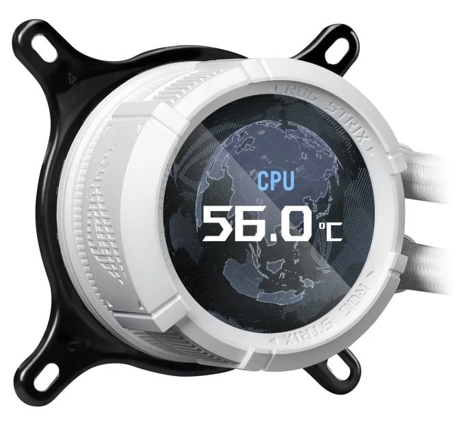 Водяне охолодження ASUS ROG-STRIX-LC-III-360 ARGB LCD WHITE (90RC00W2-M0UAY0) Охолодження image 3