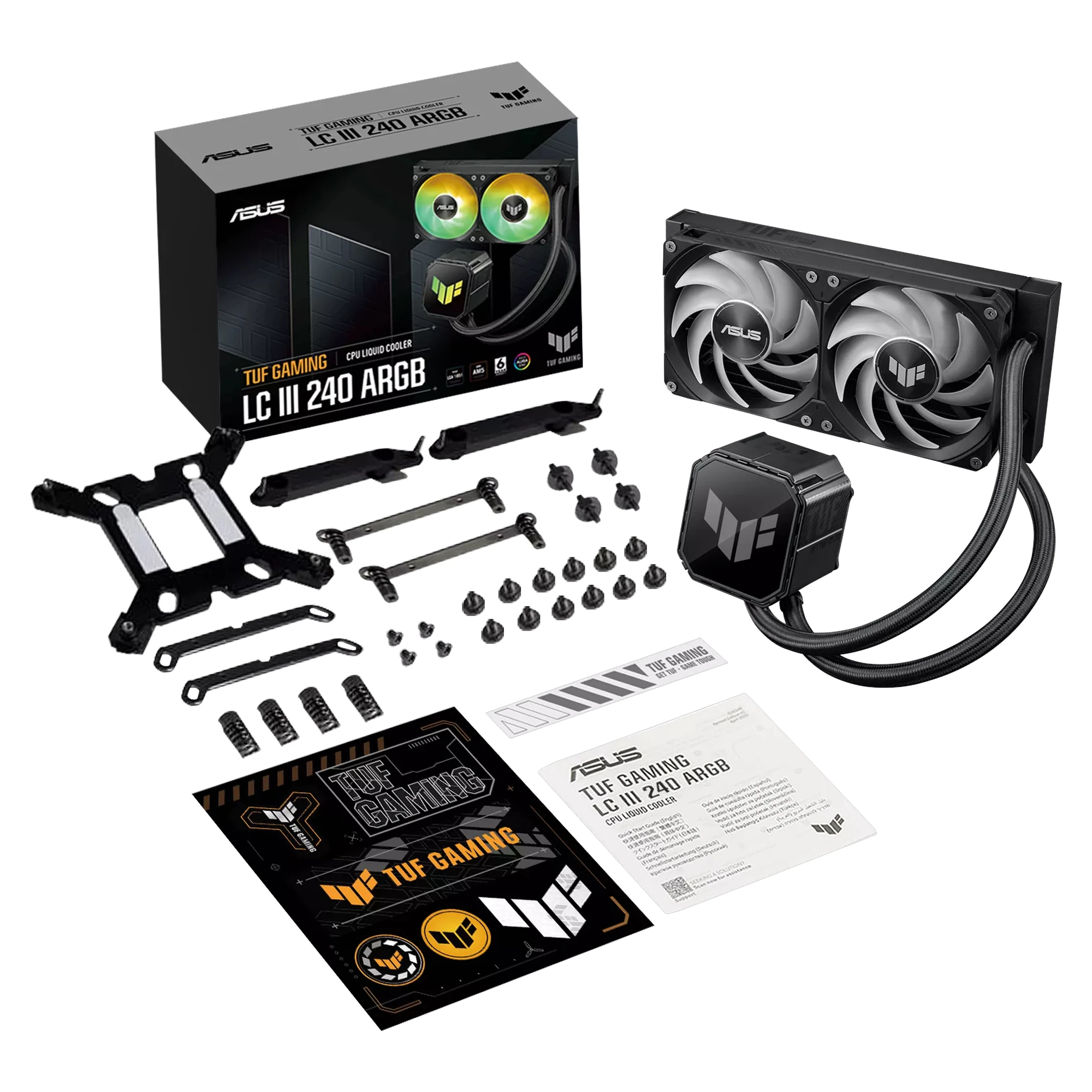 Водяне охолодження ASUS TUF-GAMING-LC-III-240-ARGB (90RC01J1-B0EAY0) Охолодження image 3