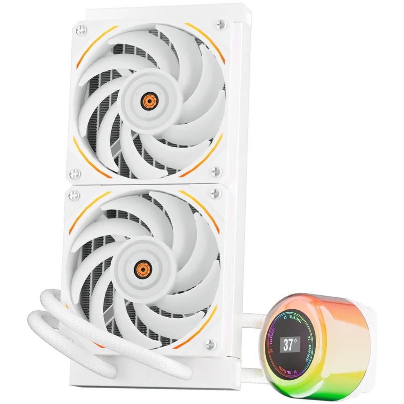 Водяне охолодження 1stPlayer CC-240 White Охолодження image 1