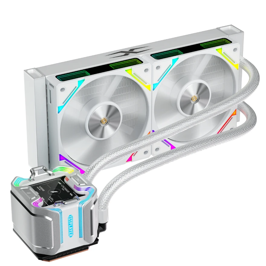 Водяне охолодження 1stPlayer X-240 White Охолодження image 2