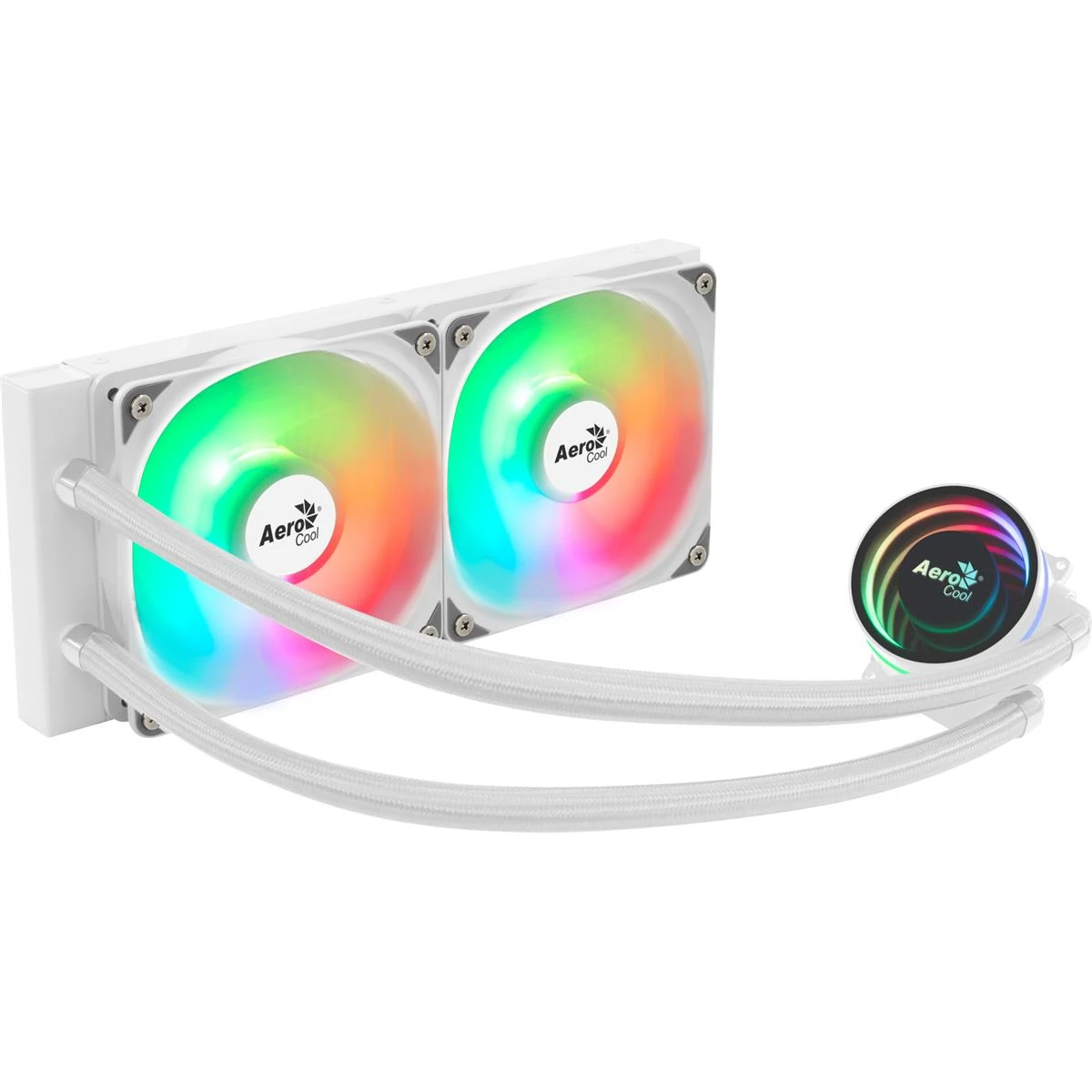 Водяне охолодження AeroCool Oasis L240 White (ACLA-OA24117.21) Охолодження image 4